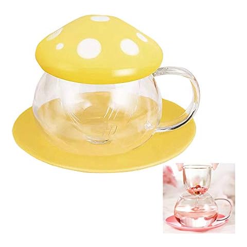 Cute Cups Mushroom Tea Set by Rain House Cover