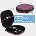 Headphone Case Hard Shell - Durable Zipper Headphones Carrying Pouch Bag - Portable Headphone Travel Case Compatible with JBL 770NC/720BT/520BT/510BT, Sony WH-CH520/WH-CH720N, Jlab Headphones