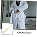 WOONEKY Portable Taekwondo Belt Martial Arts Waistband for Daily Training Lightweight and Comfortable Karate Belt for Men Multi-Color Options