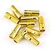 LEWAGH 10 Pairs 2.0/3.0/4.0mm Gold Bullet Banana Connectors Plug for Lipo Battery RC ESC Motor Car Truck Toys DIY(3.5mm 10Pcs)