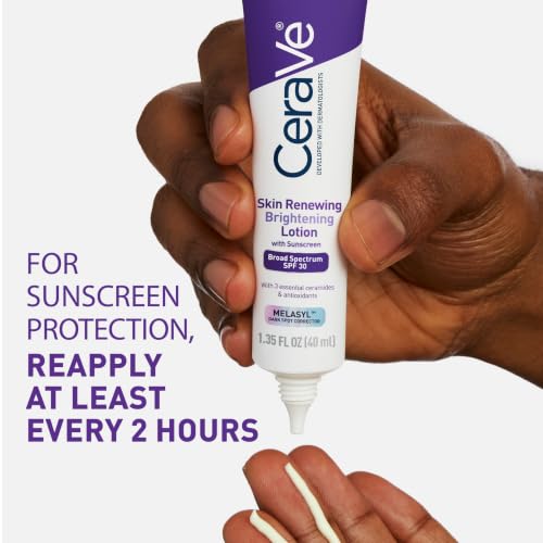 CeraVe Brightening Face Lotion with SPF 30, Niacinamide & Ceramides, 1.35oz - image 6