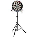 Gorilla Darts Set Treble 20 Dartboard & Arrow Pro Tripod Stand With FREE DARTS