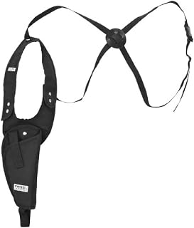 Funda Universal sobaquera para Pistolas de Airsoft | Color Negro. Medida Ajustable. Nylon.
