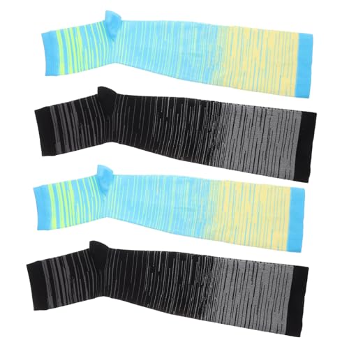 GOOHOCHY Grip Socks Open Toeless Compression Socks for Half-finger Pilates Toeless Spa Socks Size l