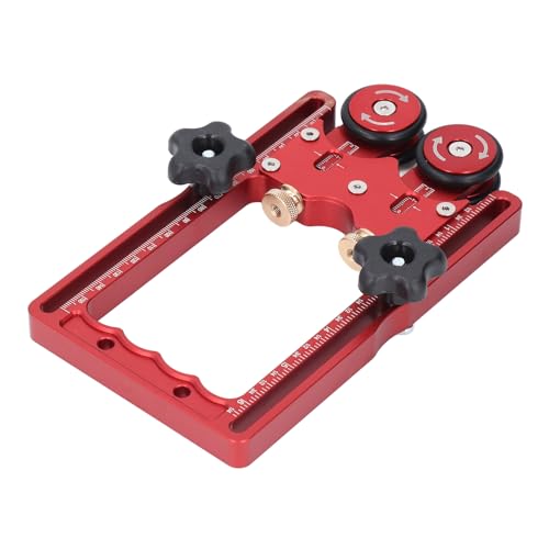 Double Wheel Woodworking Fence 160mm Extension Rail One Way Roller Guide for Table Saw and Band Saw, Default