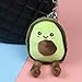 Produktbild N/ A 15cm Fun Green Avocado Schlüsselbund Cartoon Telefonhülle Schlüsselring