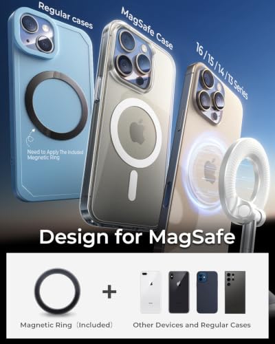 Image of MRGLAS 2026 Upgraded Vacuum Magnetic Phone Holders for Your Car