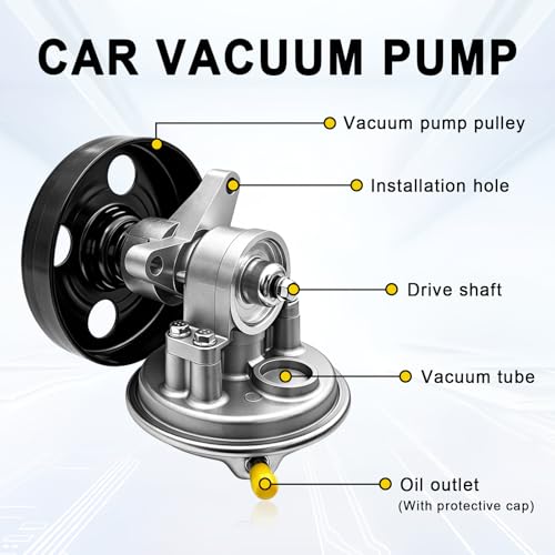 Bomba de vacío 904-862 con polea compatible con modelos Isuzu NPR miniatura 3