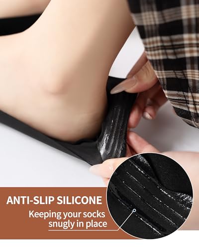 Thin No Show Socks, Ice Silk Surface & Cotton Bottom Low Cut Liner Socks3