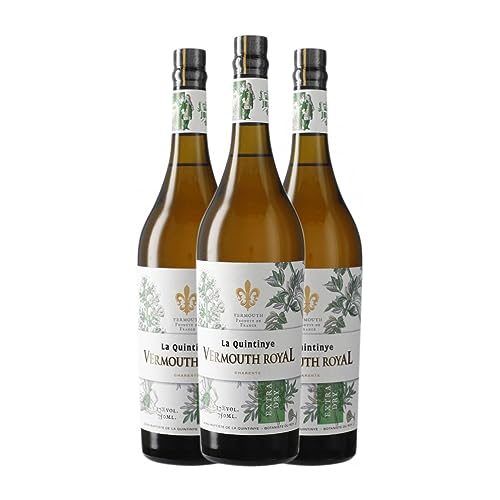 Vermut La Quintinye Royal Blanco Dry 70 cl – Pack de 3 Botellas Vermut La Quintinye Royal Blanco Dry 70 cl – Pack de 3 Botellas