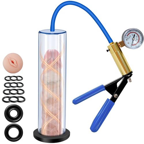 Elliptical Vacuum Pump with Gauge