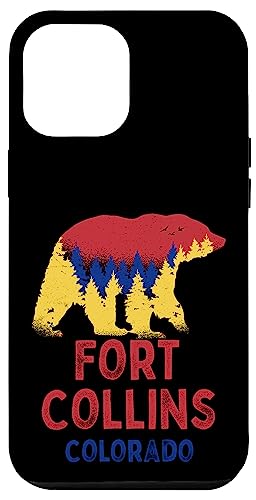 Iphone 12 Pro Max Fort Collins Colorado Rocky Mountains Co Black Bear Case #TOP8