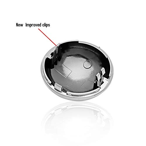 Basiker Shifter Knob Chrome Cap Fit For Ford F-150 2004 -2006 With Upgrade Stronger Clips - Install In Seconds Triple Chrome Plated No Defective Products 100% Oe# 4L3Z-7213Ba #TOP4