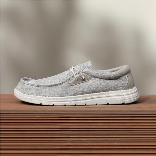 Bruno Marc Men's Casual Slip-on Loafers Shoes,Beige,7.5 by Bruno Marc - Used condition - Image 2
