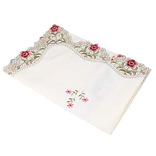 Joyzan JOYZAN70R8W3XDHS-01 Flower Embroidered Tablecloth thumb #7
