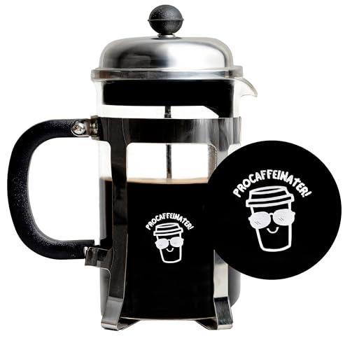 Image of Sipologie Vintage French Press, Silver, 600ml - Procaffeinater