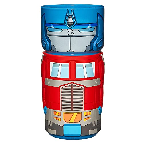 CosCups by Numskull Transformers Optimus Prime Caneca de cerâmica com capa de borracha, 400 ml