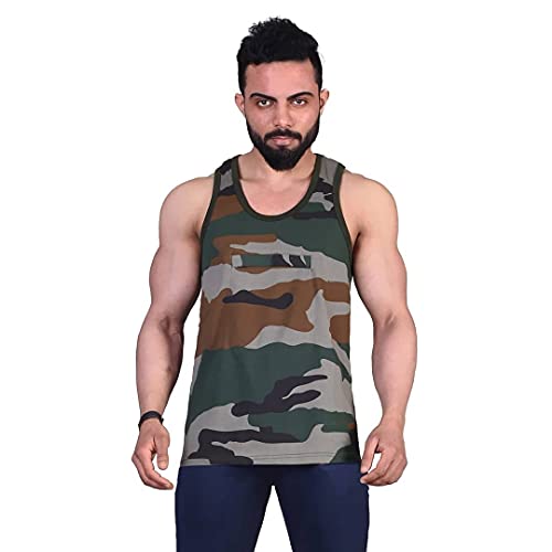 Image of Onekbhalo Men's Uri T-Shirt Army Military T-Shirt