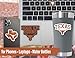 University of Texas Stickers for Gift, Car, Water Bottle, Laptop, and Phone for UT Football Fans and University Graduates (Texas Longhorns)