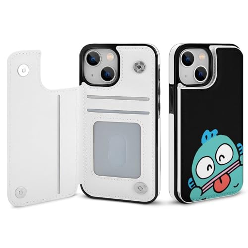 iPhone15 Pro用ケース 手帳型 ハンギョドン 【全機種対応】 アイフォン15 Pro用ケース スマホケース 財布型 PUレザー おしゃれ 背面カード収納 スタンド機能 携帯カバー 耐衝撃