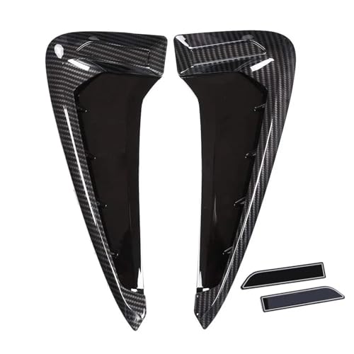 Couverture des ailes de flux d'air latéral X5 F15 X5M fini carbone