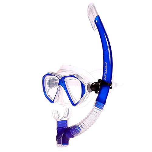 Kit de Mergulho Máscara+respirador Cetus Icaro - Azul