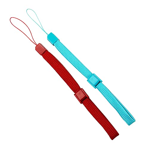 Jadebones 2X Silicone Skin Case Cover With Wrist Strap For Wii Remote Controller (Red+Blue) #TOP5