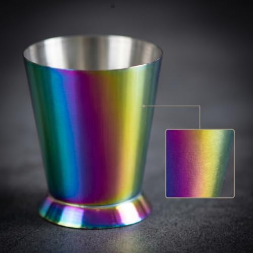 Vaso para beber acampanado con base estable de acero sólido resistente de cocina 3