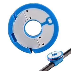 Glugahrif Organizer Silikonowy do Nawijania Linek