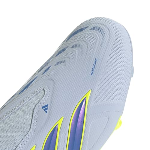 Image of adidas League Laceless Firm Ground Soccer Cleats - Red, White