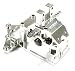 Integy RC Model C25636SILVER Billet Machined Rear Gearbox for Associated Prolite 4X4 Ready-to-Run