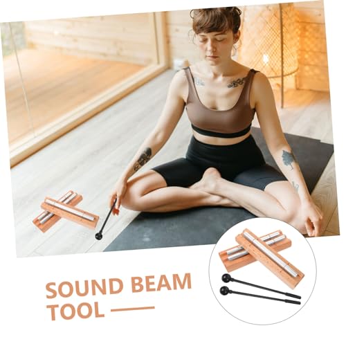 Mikinona 2 Conjuntos Carrilhão De Atenção Plena Instrumentos De Banho Sonoro Sino De Lembrete De Ate