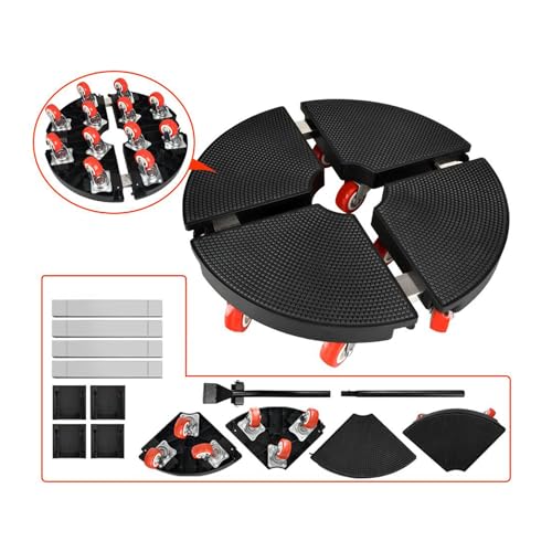 Mueva macetas pesadas sin esfuerzo con este soporte resistente con ruedas ajustable 8