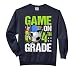 Game On 4th Grade Soccer Back To School Boy Girl Kids Gift Comfort Colors Adult Sweatshirt