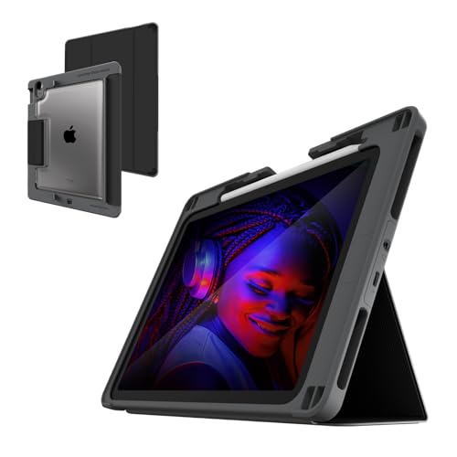 Coque STM Goods Dux Ox pour iPad avec prise 3,5 mm et rangement Apple Pencil