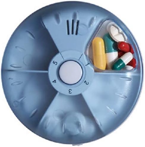 Pivotell Minitell Electronic Pill Reminder - with up to 5 Audio and/or Vibrating Alarms per Day, Blue - Image 4