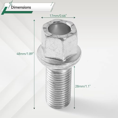 Tuercas pernos rueda M14x1.5 WHT002437 tornillos llantas Caddy Fox Eos 5