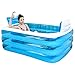 Inflable baño, la bañera se pliega, bañera de adultos engrosada bañera barril...