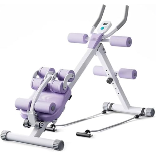 「NexPon」腹筋マシーン 高さ調節可能な家庭用腹筋トレーナーマシン、 家庭用、腹筋運動、4-in-1 多機能コアマシン、 折りたたみ式で安定した腹筋トレーニングマシン、 耐荷重 150kg/330lbs