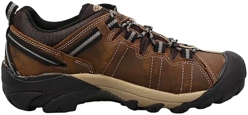 KEEN Men's Targhee 2 Low Height Waterproof Hiking Shoes, Bison/Brindle, 9.5 — view 5