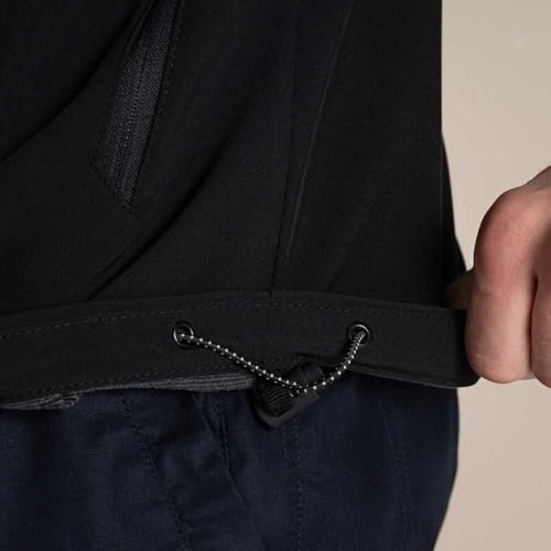 Craghoppers Mens Expert Basecamp Jacket Softshell, Black, XL - Image 5