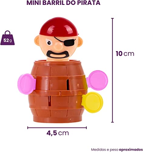 Kit Jogo Pinguim Quebra Gelo + Jogo Pula Pirata Barril + Jogo Pula Macaco no Seu Galho - Linha Premi