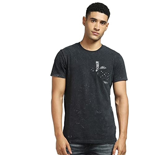 Image of JACK & JONES Men's Printed Slim Fit T-Shirt