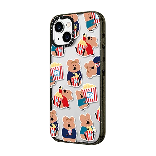 Coque iPhone 14 CASETiFY Impact antichoc transparente motif snack - 6