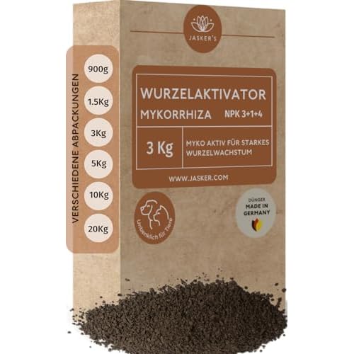 3 x Doff Wurzelpulver, für Pflanze und Stecklinge, 75 g Pikierstab-Packungen 4 Wurzelaktivator 3 Kg | Myko-Aktiv Bewurzelungspulver Für Stecklinge | Mykorrhiza Granulat Stärkt Und Vitalisiert Alle Pflanzen