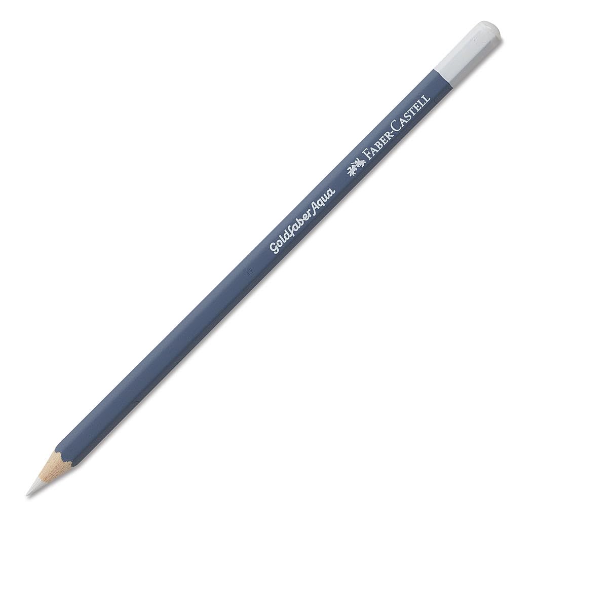 Faber-Castell Creative Studio Goldfaber Aqua Watercolour Pencil, White (101) Single Pencil, For Art, Craft, Drawing, Sketching, Home, School, University, Colouring