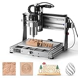 Genimitsu 3020-PRO Ultra CNC Router Machine, All-Metal Engraver, Upgraded 710W Spindle for Metal, Wood, Acrylic, PCB, MDF, 60mm Stepper Motor, Built-in Motherboard Fan, Work Area 11.8"x8.1"x3.1"