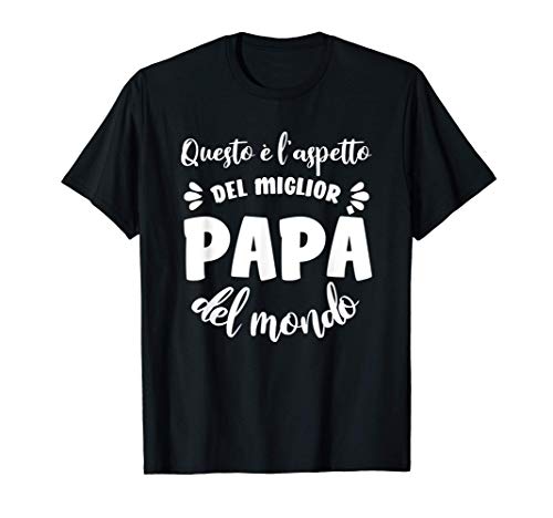 Uomo Festa del Papà Migliore del Mondo Padre Idee