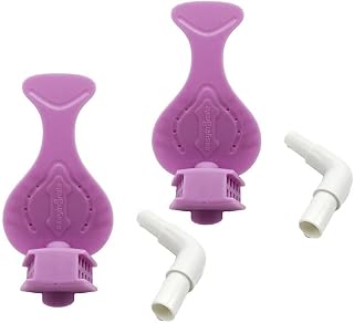 Dental Bite Blocks Hands-Free Isolation Device HVE Suction Tube One Step & Suction Pathway Shield 2Pcs