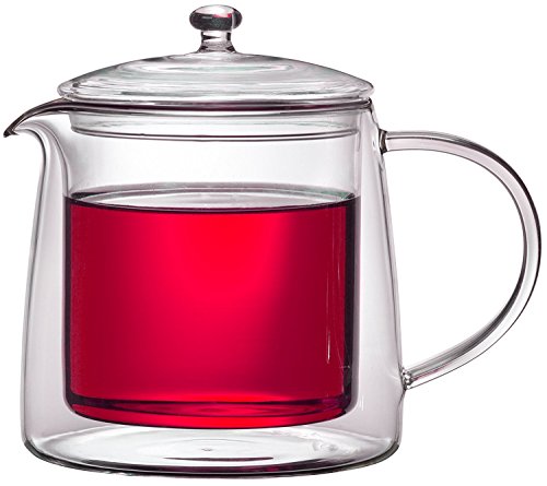 Teekanne 613482 Teekrug Karaffe Tee-Kanne Thermoglas 500 ml doppelwandig Modell Lenny für Heiß- und Kaltgetränke (500ml) - 3
